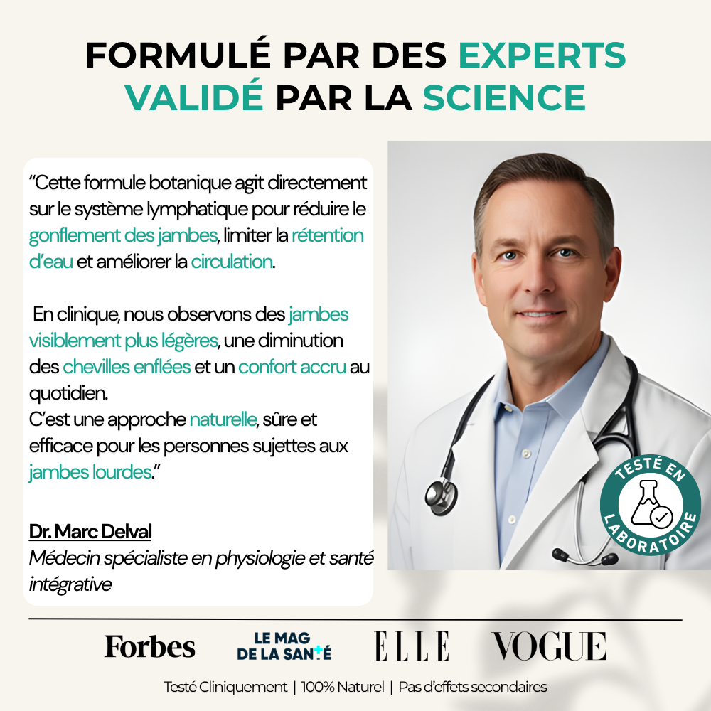 Gouttes Bien-Être Drainage Lymphatique