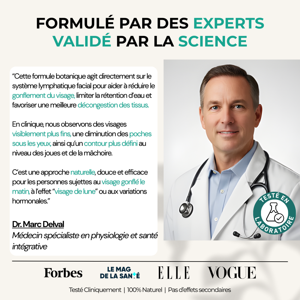 Gouttes Bien-Être Drainage Lymphatique - Visage