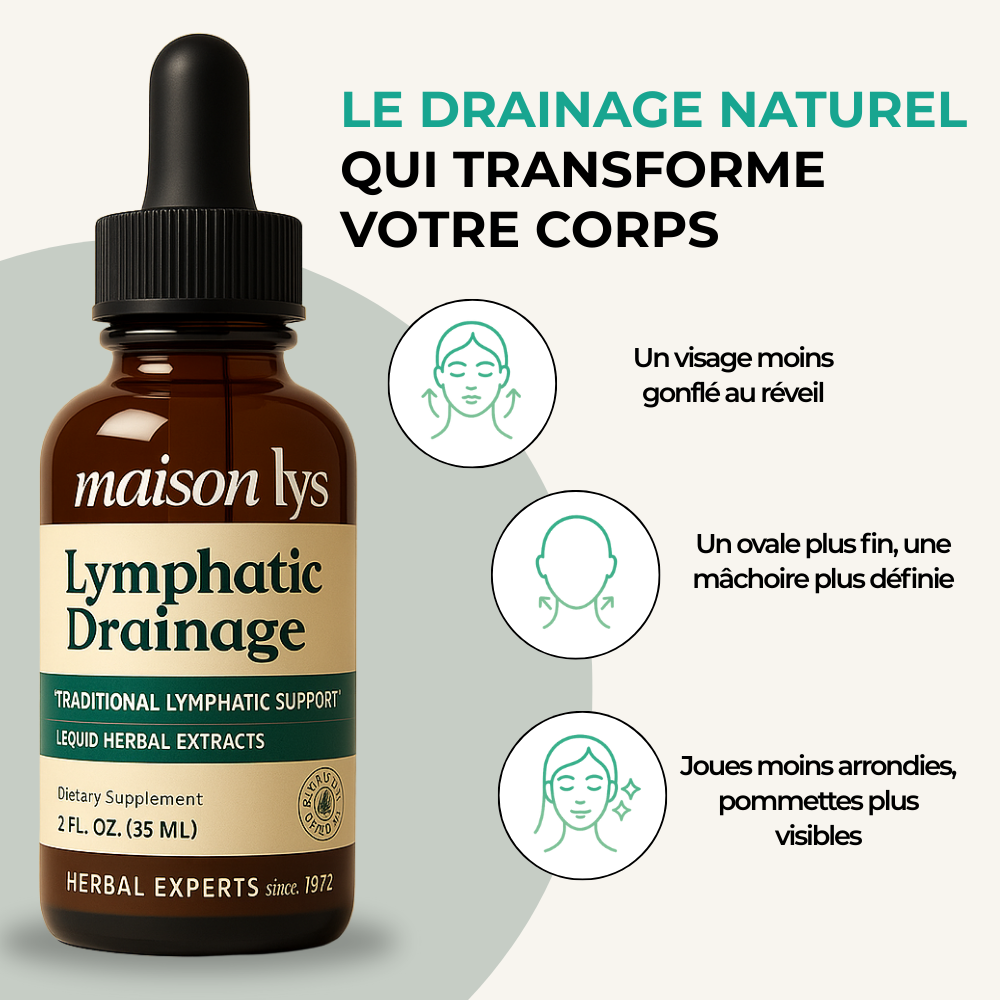 Gouttes Bien-Être Drainage Lymphatique - Visage